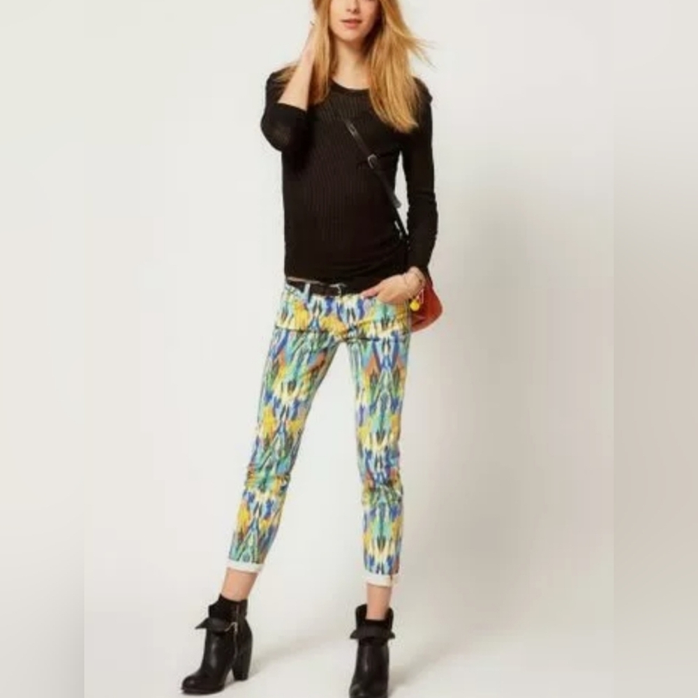 CURRENT / ELLIOTT The Stiletto Multi Arrow Jeans